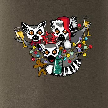 Vianočné lemuríky (Pecka design)
