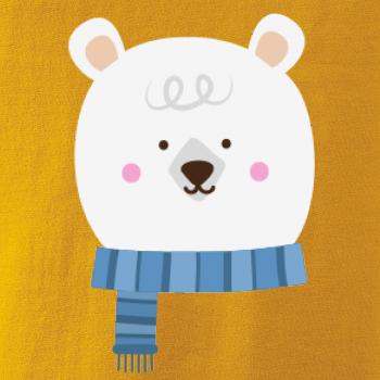 Medveď so šálom