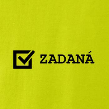 Zadaná