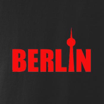Berlin nápis veža Berliner Fernsehturm Berlin nápis veža Berliner Fernsehturm