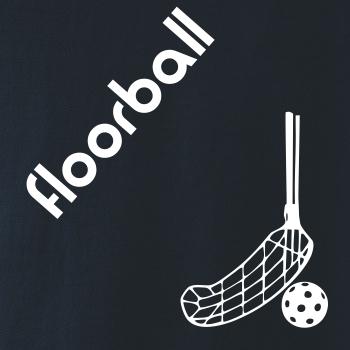 Floorball nápis šikmo Floorball nápis šikmo
