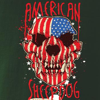 American Sheepdog - lebka