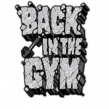 Back in the gym
