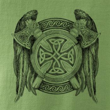 Keltský symbol a sekery