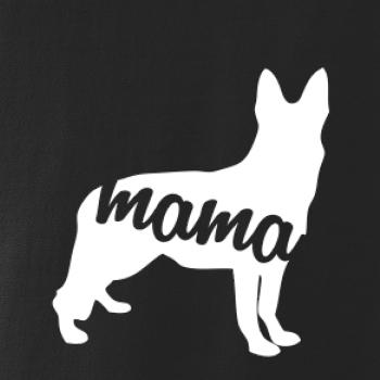 Nemecký ovčiak mama obrys