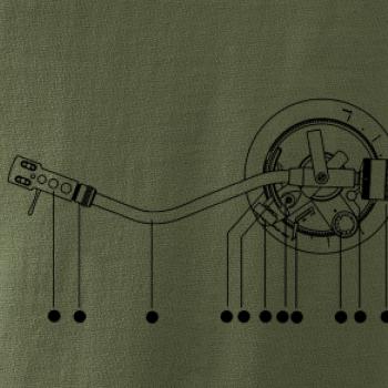 Nákres rameno gramofónu