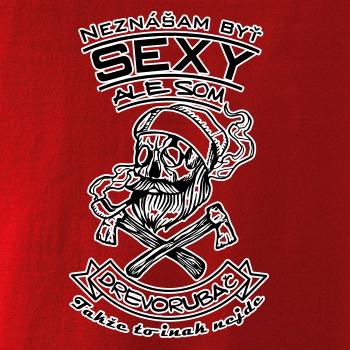 Neznášam byť sexy - drevorubač