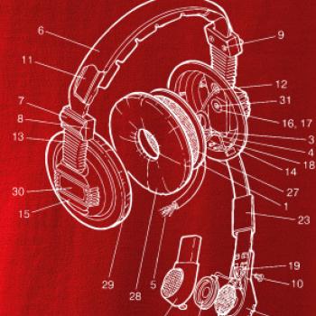 Nákres sluchátko pro pilota