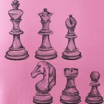 Šachové figúrky kreslené Šachové figúrky kreslené