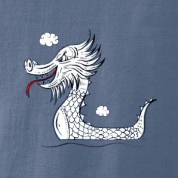 Dračia loď olejomaľba