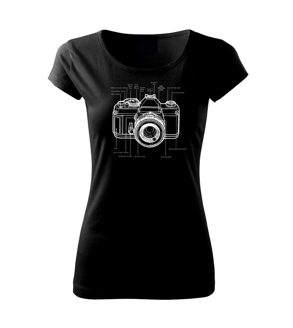 Nákres starý fotoaparát Nákres starý fotoaparát