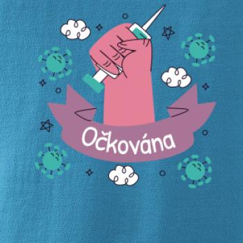 Očkovaná- ruka a striekačka