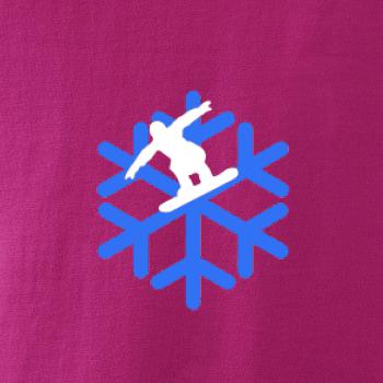 Snowboard vločka Snowboard vločka
