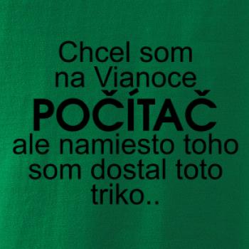 Chcel som na Vianoce počítač