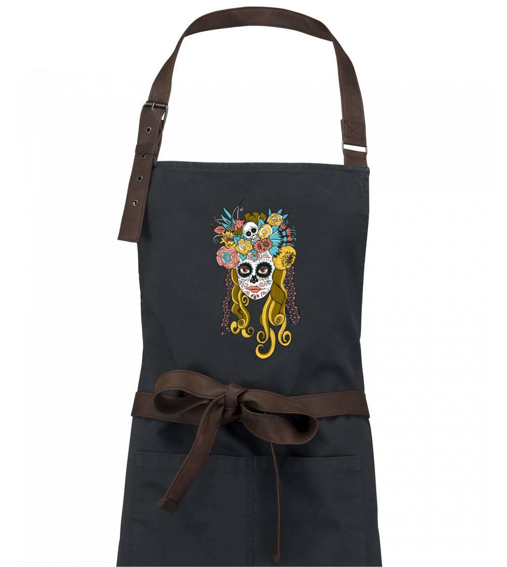 Ostatné mestá / miesta - Mexická maska - žena (Pecka design) - Zástera Vintage