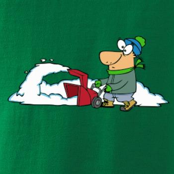 Frézování sněhu kreslené