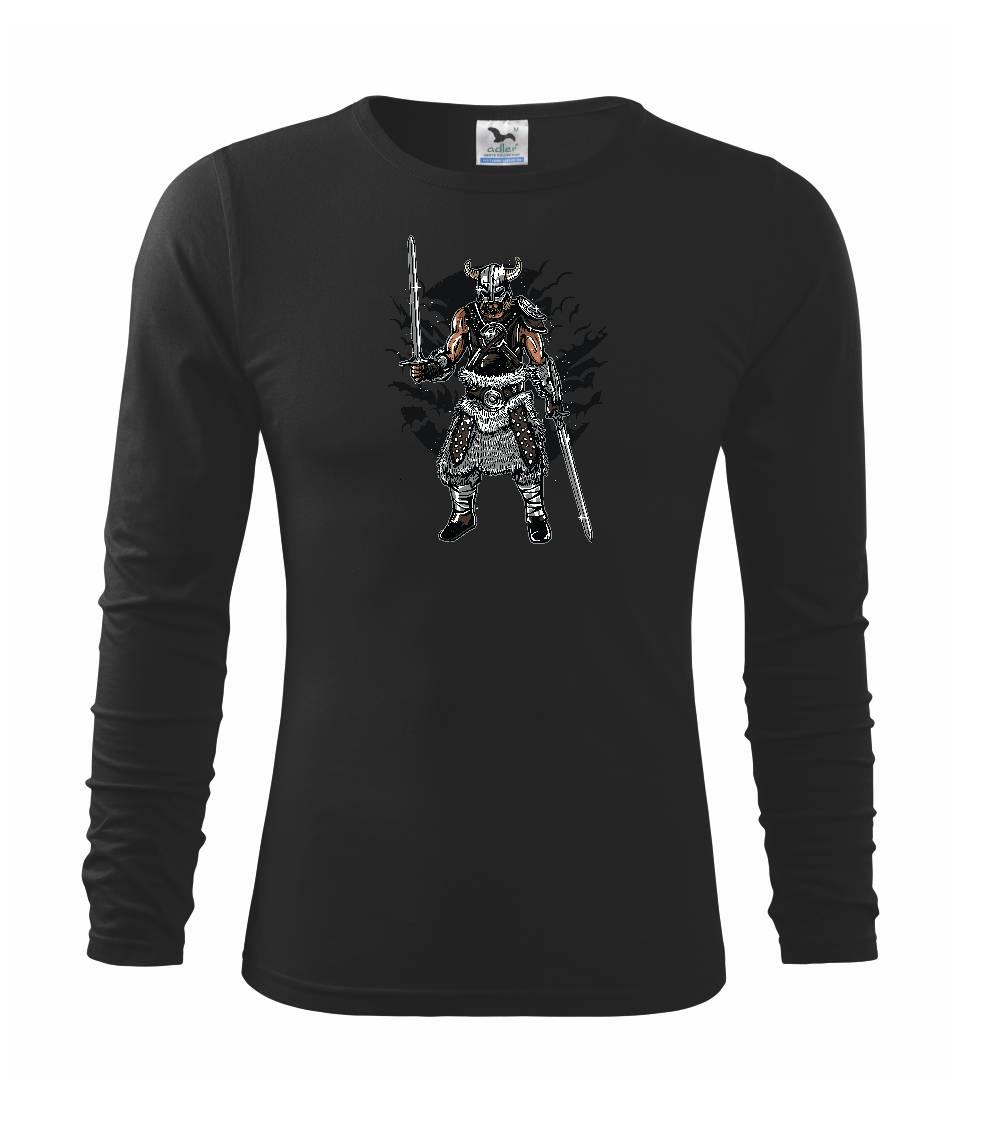 Grafické tričká - Dark Viking - Tričko detské Long Sleeve