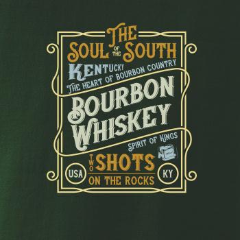 Bourbon whiskey etiket