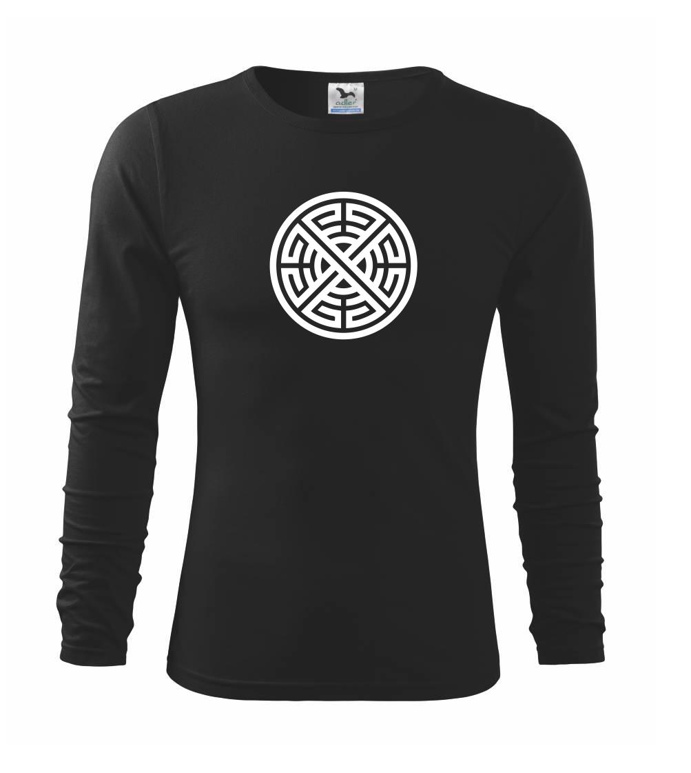 Grafické tričká - Keltský kruh - Tričko detské Long Sleeve