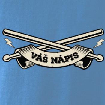 Rock paličky vlastní nápis