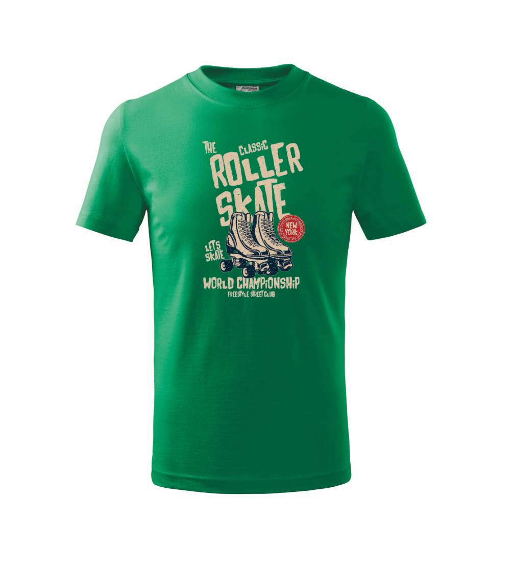 Ostatné športy - Roller Skate - Tričko detské bavlnené