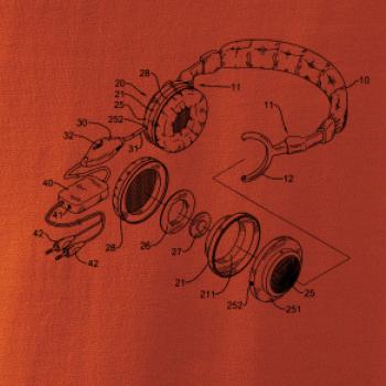 Nákres slúchadlo s mikrofónom