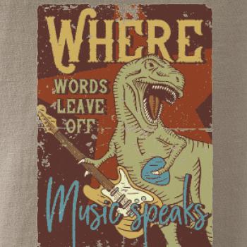 Where words leave off