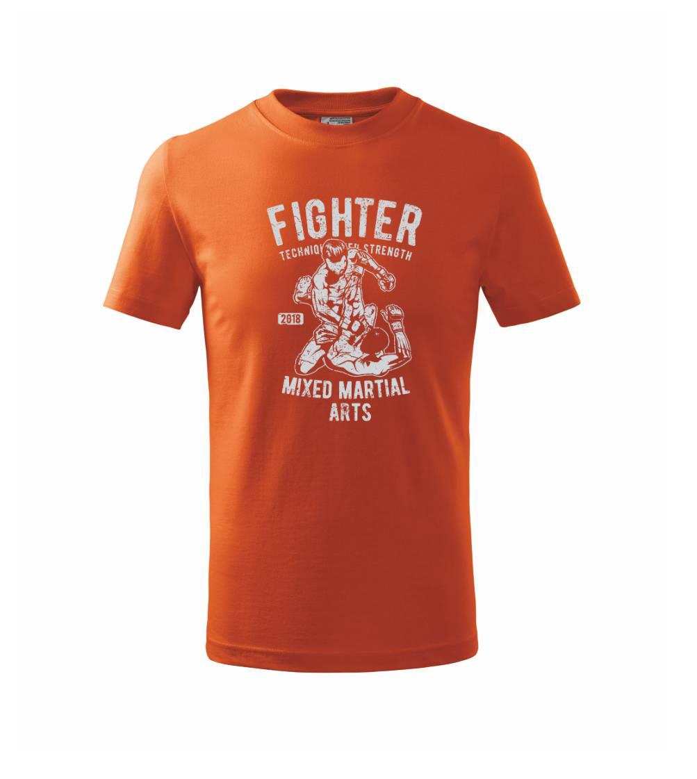 Tričká na box - Fighter - Mixed martial arts - Tričko detské bavlnené