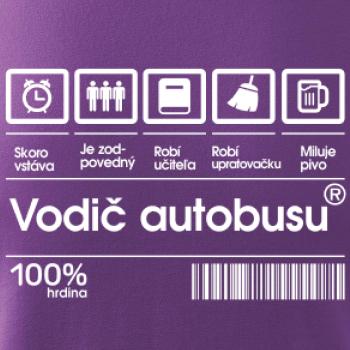 Čiarový kód - Vodič autobusu / Vodička autobusu