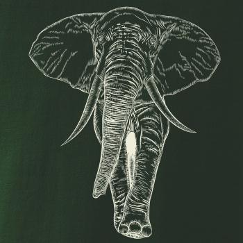 Slon vo farbe slonovej kosti