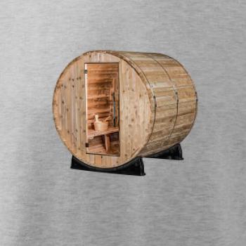 Vonkajšia sauna z boku