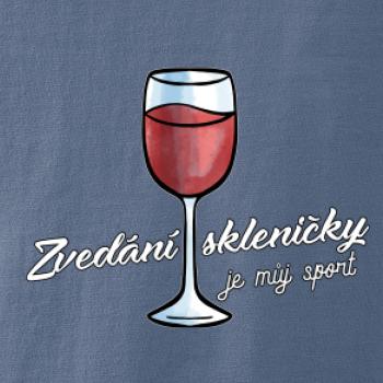 Zdvíhanie pohára je môj šport