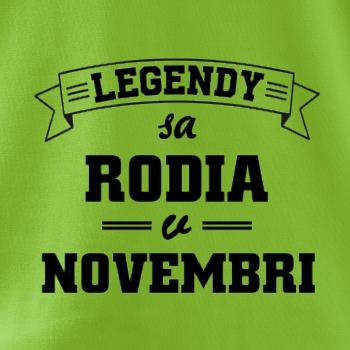 Legendy sa rodia v novembri