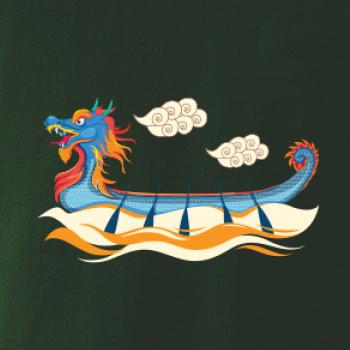 Dračí loď plameny