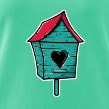 Farebná búdka pre vtáky