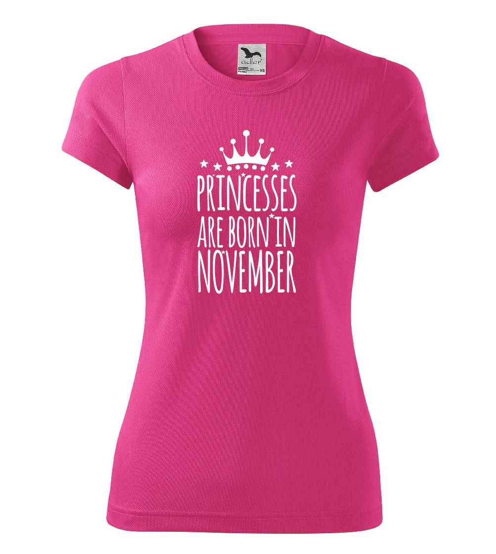 Princesses are born in November
