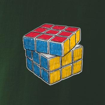 Rubikova kocka kreslená