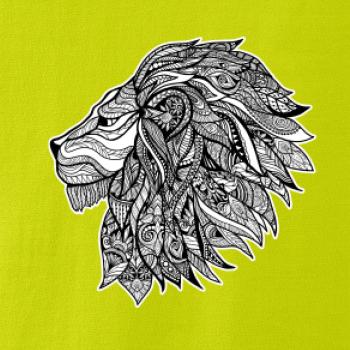 Hlava leva - mandala