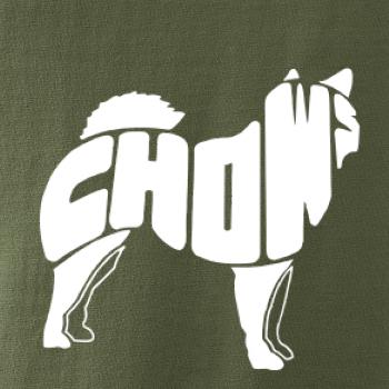 Čau Čau - nápis v tele