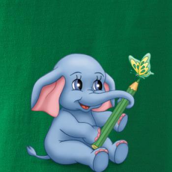 Slon s pastelkou (Hana-creative)