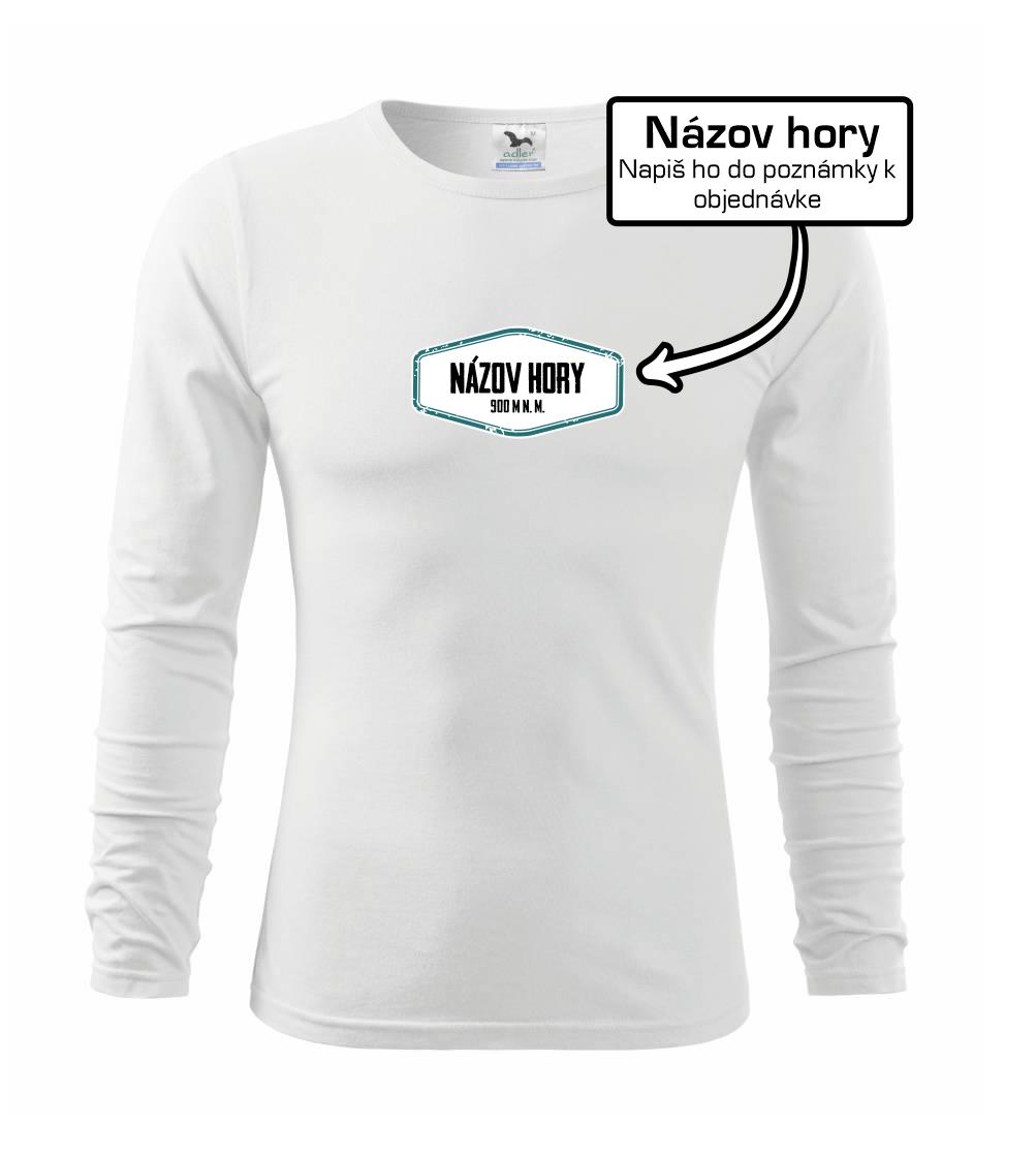Ostatné mestá / miesta - Hora - vlastný názov - Tričko detské Long Sleeve
