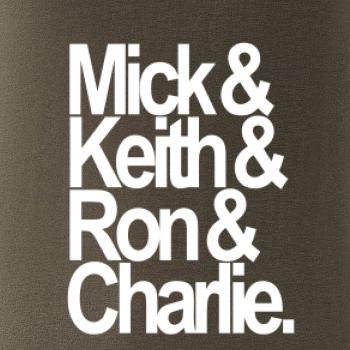 Mick Keith Ron Charlie