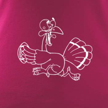 Vystrašená sliepka