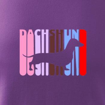 Jazvečík Roztečený nápis