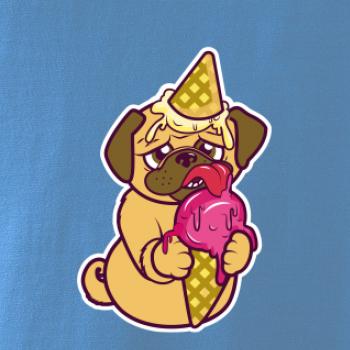Mops a zmrzlina