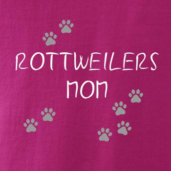 Rottweilers mom (Rotvajler) (Reflexné labky) Rottweilers mom (Rotvajler) (Reflexné labky)