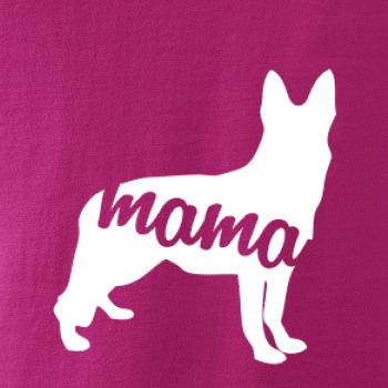 Nemecký ovčiak mama obrys