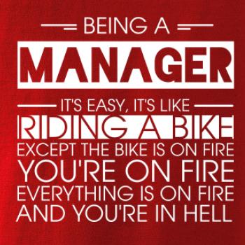 Being a manager - bike