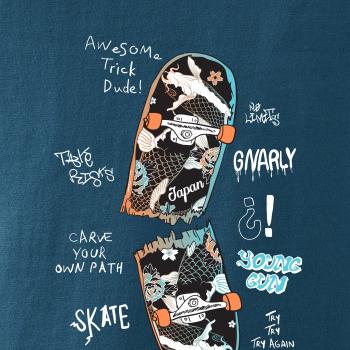 Zlomený skate Zlomený skate