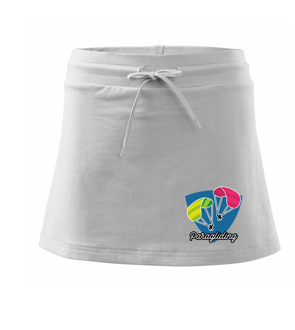 Paragliding dva padáky Paragliding dva padáky